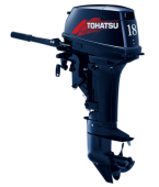 Лодочный мотор TOHATSU M18E2 S 2-х тактный