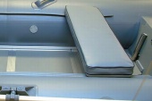Накладка на банку ПВХ Gladiator E300R-E350R (100*20) темно-серая (СПБ)