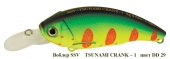 Воблер TSUNAMI CRANK - 1  цв.29  FL/ 1.2m/ 9g/ 60mm