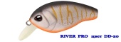 Воблер RIVER PRO  SSV-RP  DD -20  FL/ 0,5-1,0m/ 5,0g/ 40mm