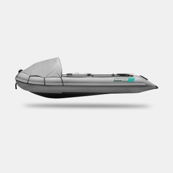 Моторная лодка ПВХ GLADIATOR C 330 AL темносерый