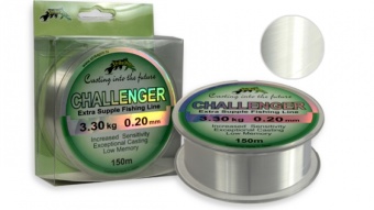 Леска Strike Pro Challenger 150м 0,26мм 6.0 кг прозрачная