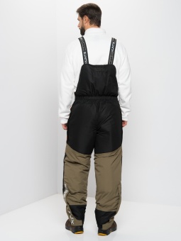 Костюм зимний Siberia LUX Хаки/Черный 48-50 /182-188 тк. Breathable, -45С