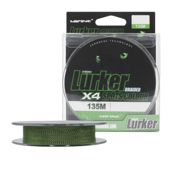 Плетенка Mifine Lurker X4 135м 0,10мм 7,0кг