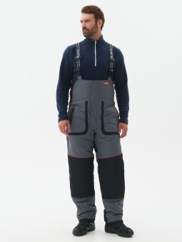 Костюм зимний Siberia LUX Серый/Черный 60-62 /170-176 тк. Breathable, -45С