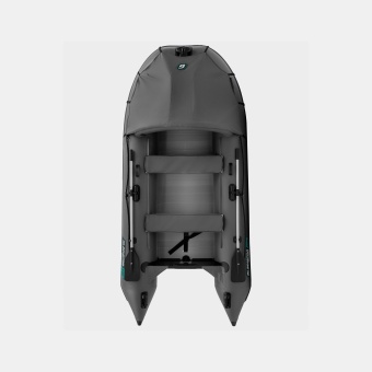 Моторная лодка ПВХ GLADIATOR C 330 AL темносерый