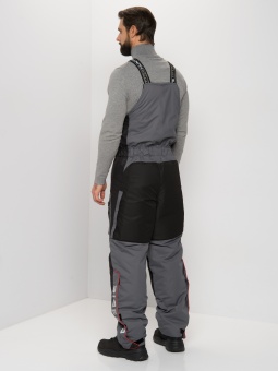 Костюм зимний Siberia LUX Серый/Черный 60-62 /182-188 тк. Breathable, -45С