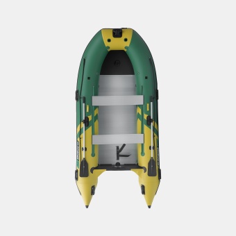 Моторная лодка ПВХ GLADIATOR C 370 AL зелено-оливковый