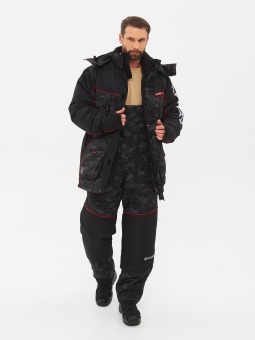 Костюм зимний Siberia Reflect Черный 56-58 /170-176 тк. Teflex Membrane, -45С
